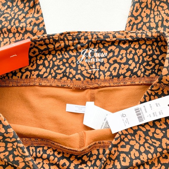 JCrew Leopard High-rise Leggings - Picture 3 of 4